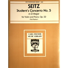 Seitz konsert nr 5 violin & piano