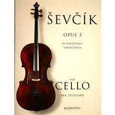 Sevcik 40 Variationer för cello Op 3