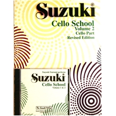 Suzuki Cello School 2 & CD 1-2