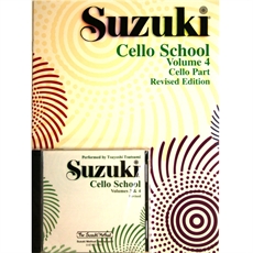 Suzuki Cello Schol 34 & Cd 3-4