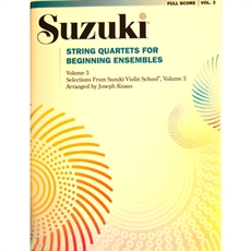string Quartets for Beginning Ensembles 3