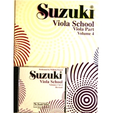 Suzuki Viola School 4 & CD 3-4