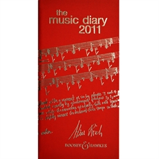 The music diary 2011 röd