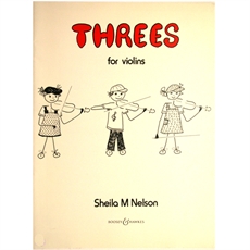 Threes violin