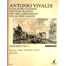 Vivaldi De fyra årstiderna - Vintern violin & piano