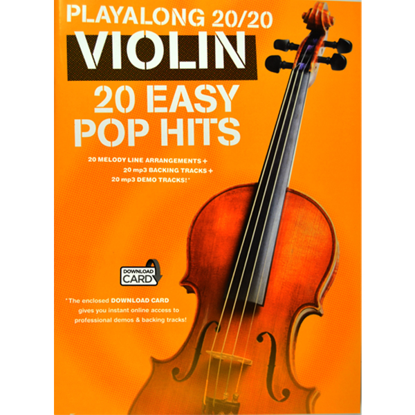 20 Easy Pop Hits Violin Playalong